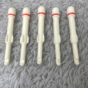 Micro Machines Battle Zone Night Attack Missiles Unisex OS White Lot of 5